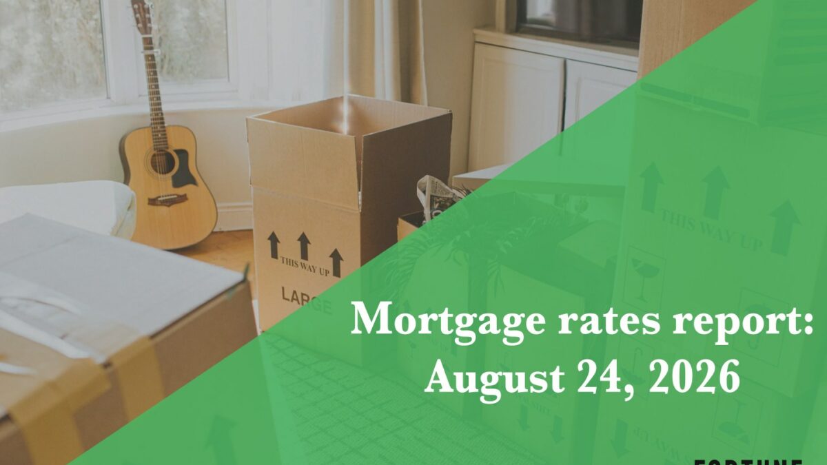Mortgage rates on Aug. 24, 2026: Rates relatively stable for the moment