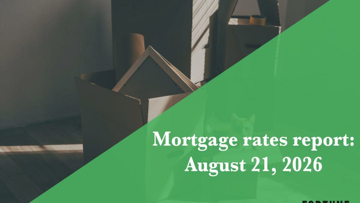 Mortgage rates on Aug. 21, 2026: Rates tick up slightly