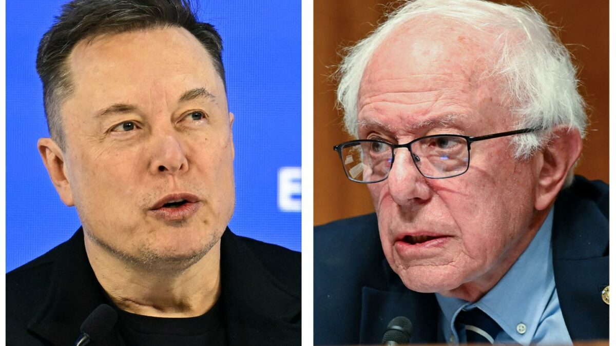Taxing all 938 billionaires at 100% wouldn’t stop the $40 trillion national debt, says Elon Musk. Bernie Sanders says tax them 5% and send you a check