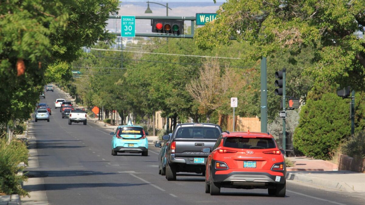 With ‘virtual speed bumps,’ these cities have reduced crashes by rewarding slower drivers with fewer red lights