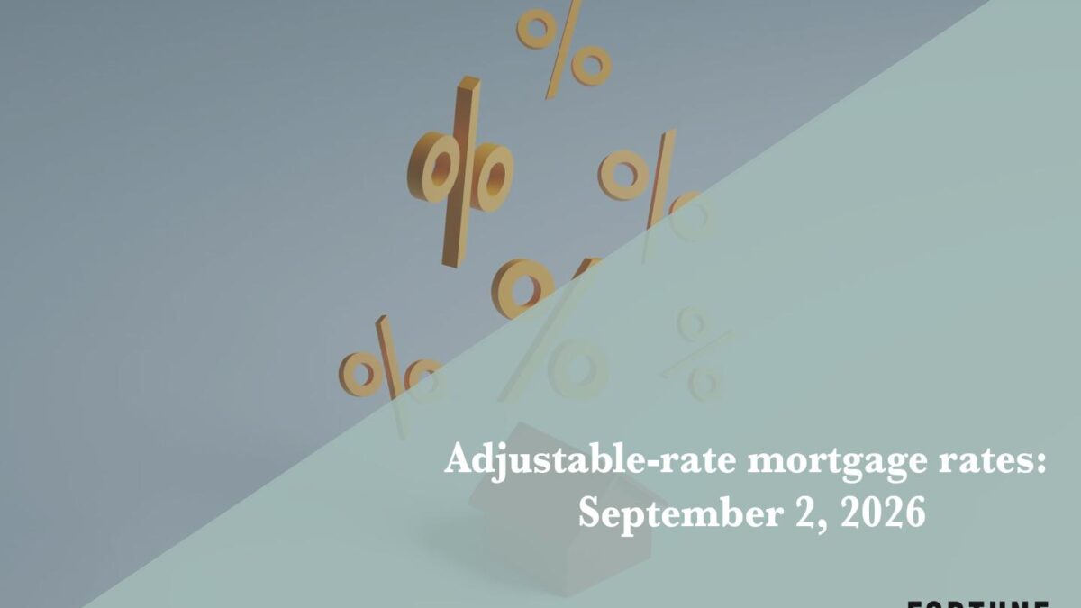 Current ARM mortgage rates report for Sept. 2, 2026