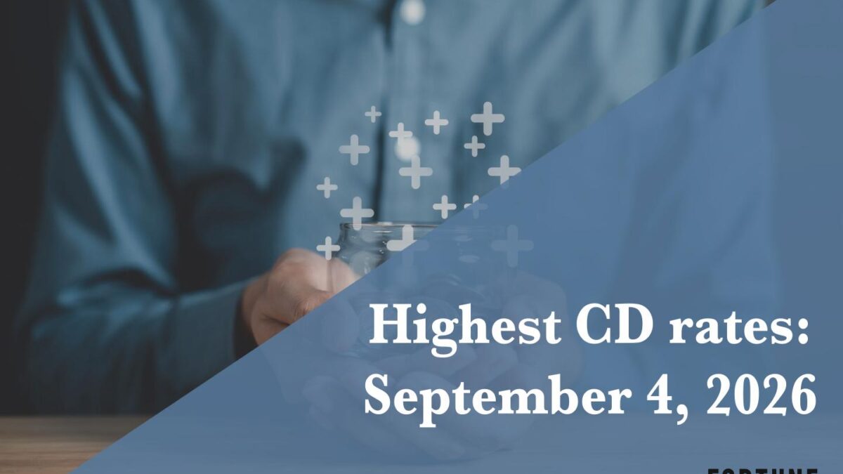 Top CD rates on Sept. 4, 2026: Lock in up to up to 4.50%