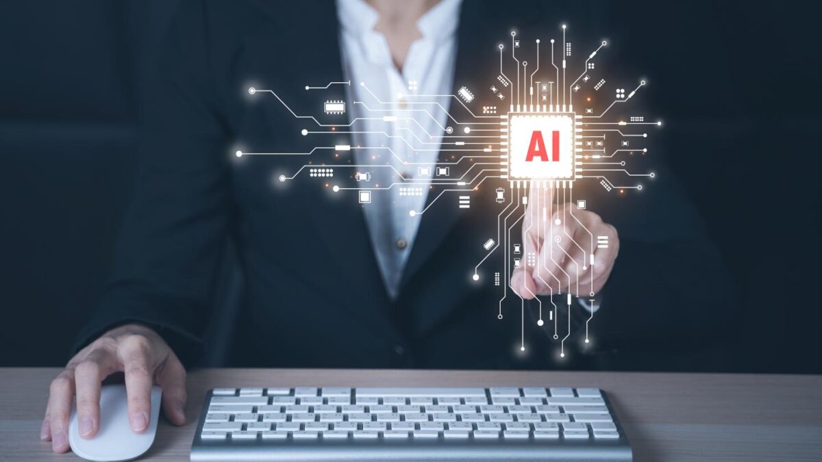 Artificial Intelligence technology and futuristic technology transformation