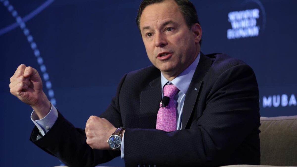 The CEO of GE Vernova Scott Strazik.