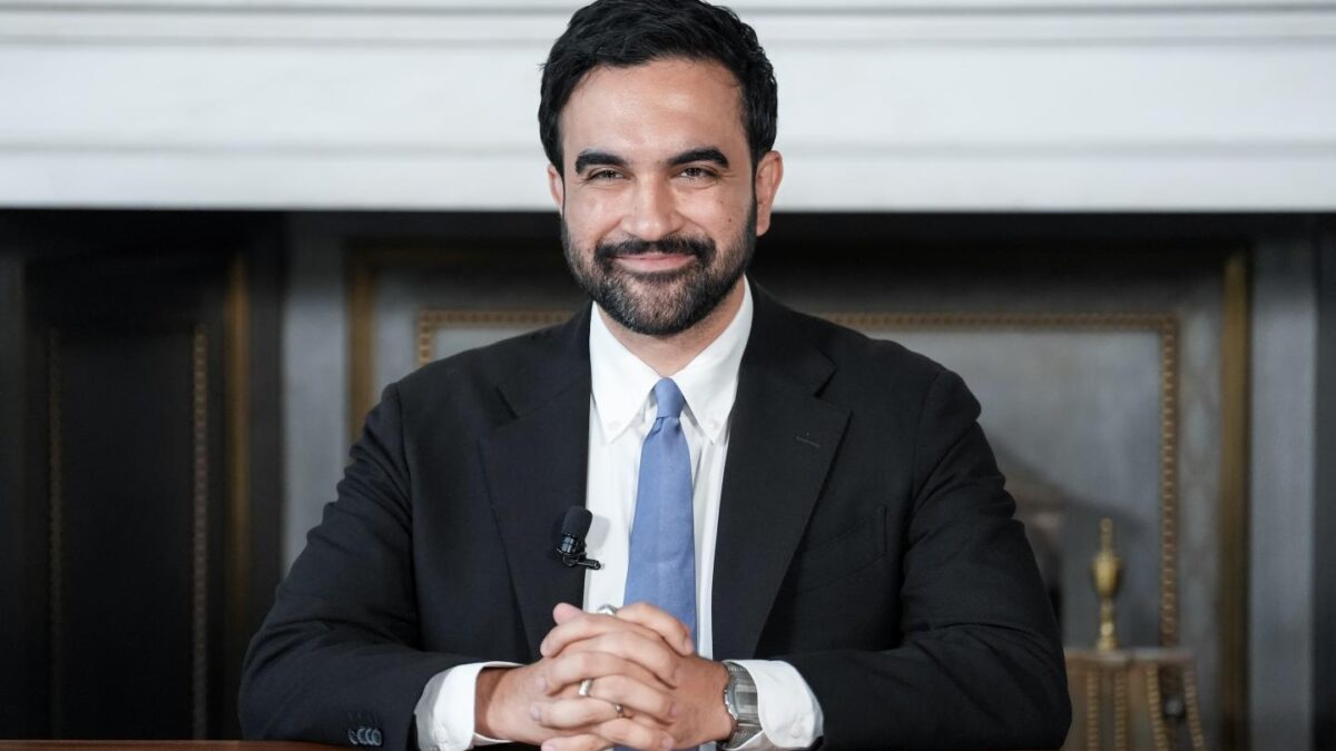 Zohran Mamdani, mayor of New York.