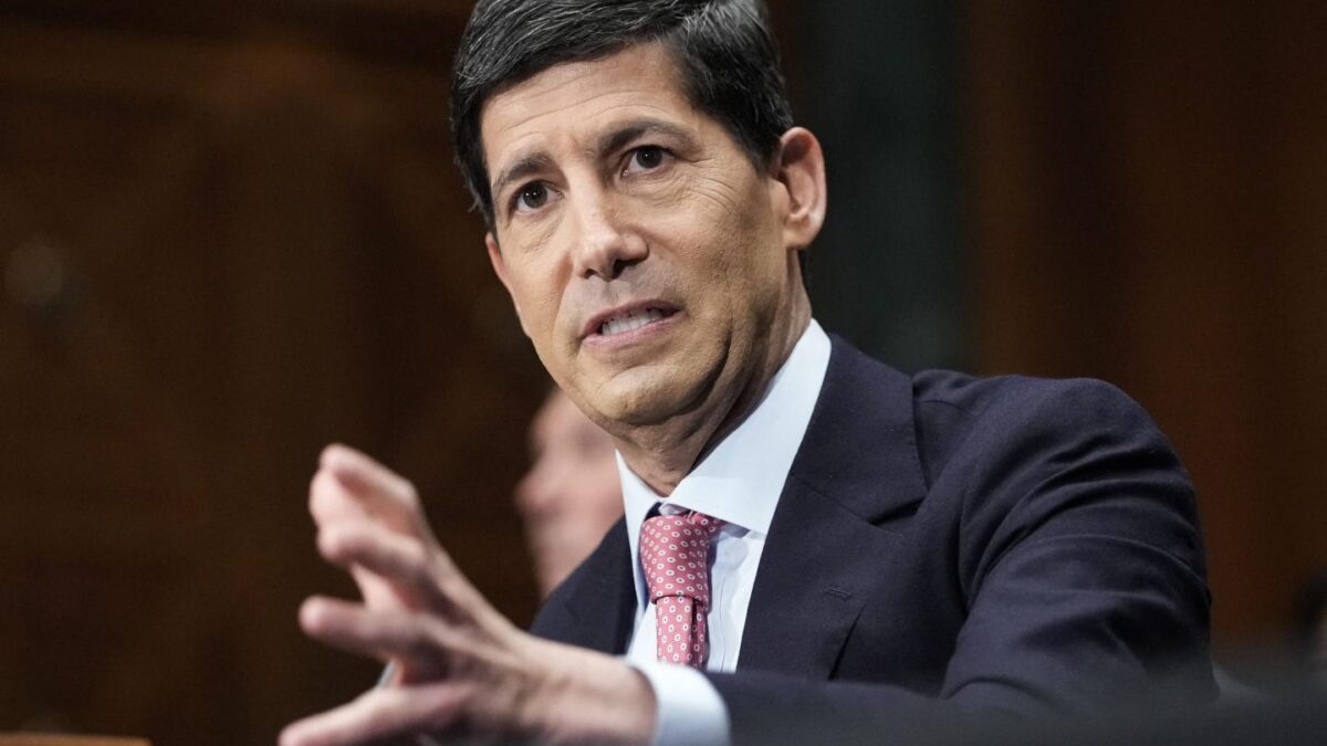 US Federal Reserve Chair Kevin Warsh testifies during a Senate Banking Committee hearing titled "The Semiannual Monetary Policy Report to the Congress" on Capitol Hill in Washington, DC, on July 15, 2026.