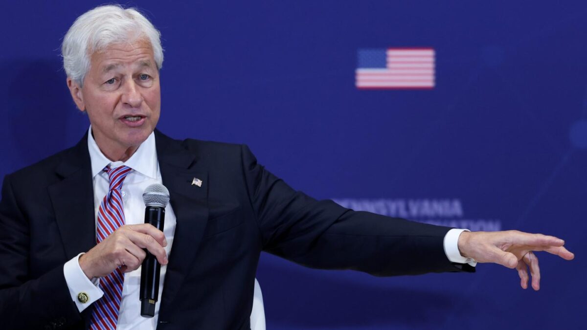 Jamie Dimon, chief executive officer of JPMorgan Chase & Co.