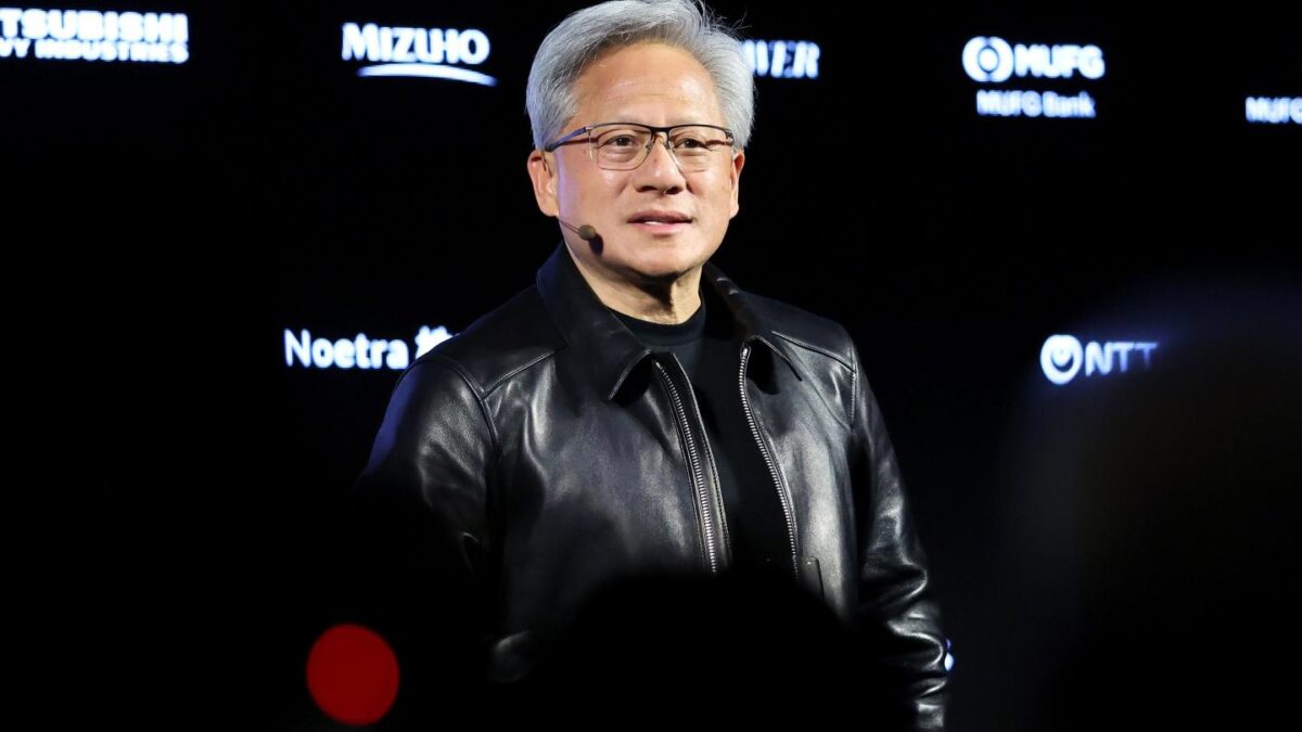 Jensen Huang, chief executive officer of Nvidia.