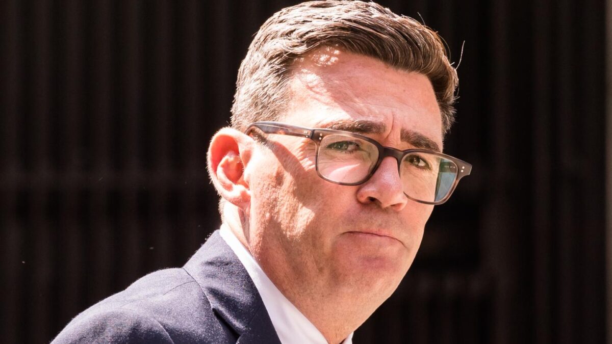 Andy Burnham at the Trades Union Congress headquarters in London on July 17, 2026.