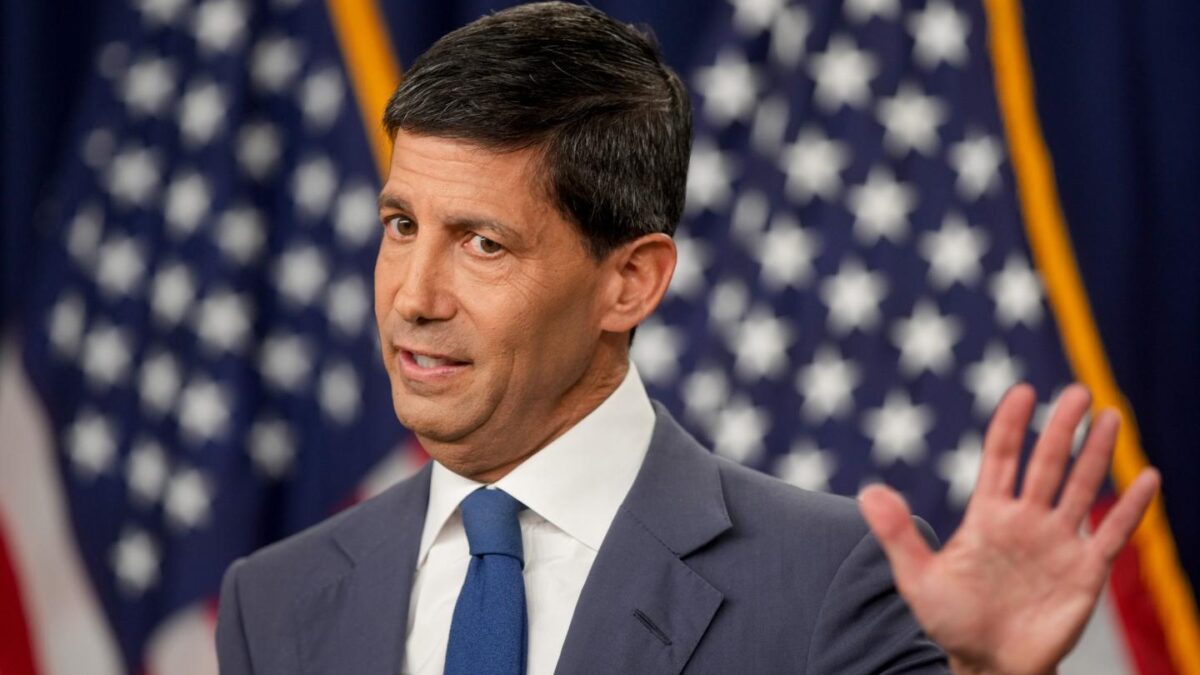 Kevin Warsh, chairman of the U.S. Federal Reserve, at a news conference, July 29, 2026.