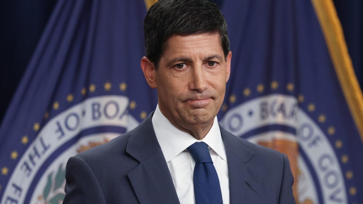 Federal Reserve Chair Kevin Warsh speaks during a news conference at Federal Reserve Headquarters on July 29, 2026.