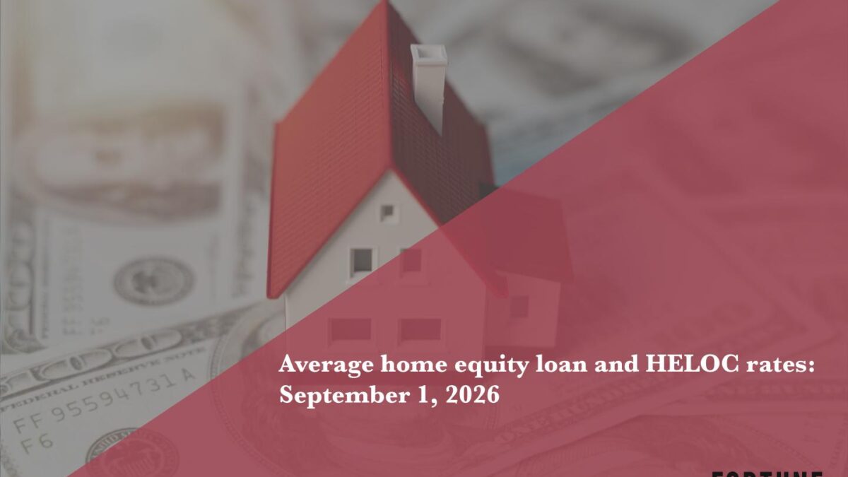 Home equity loan and HELOC rates: Sept. 1, 2026
