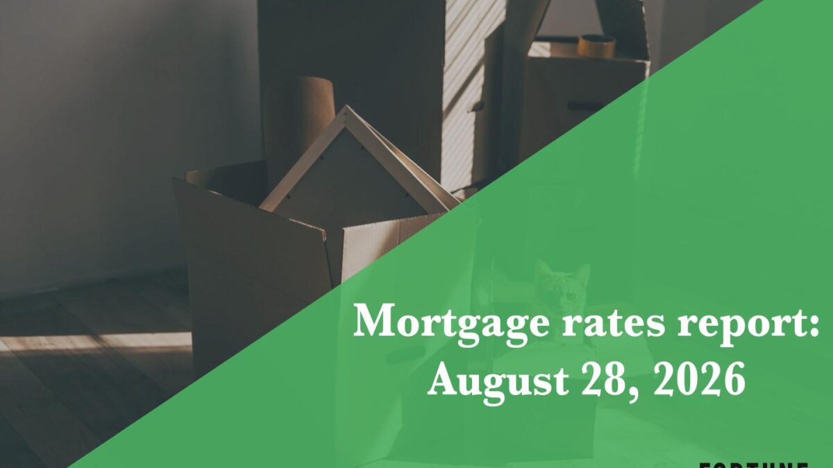 Mortgage rates on Aug. 28, 2026: Rates remain stubborn