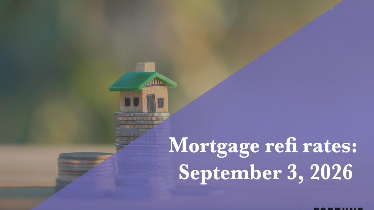 Current refi mortgage rates report for Sept. 3, 2026