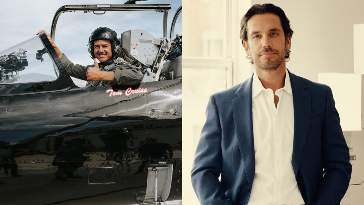 He failed the military pilot eye test—so he built a $1 million-a-day traffic company and bought flying lessons. Now he’s Top Gun’s stunt pilot 